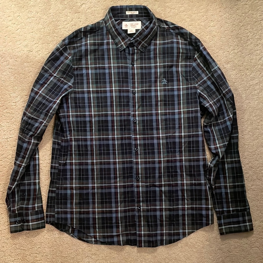 Penguin heritage slim fit men’s L shirt